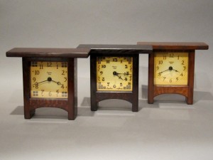 Arts and Crafts, Craftsman, Clocks